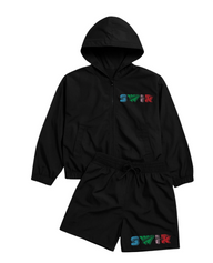 Colorful Windbreaker Set