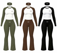 Women’s 3 Piece Fall Set