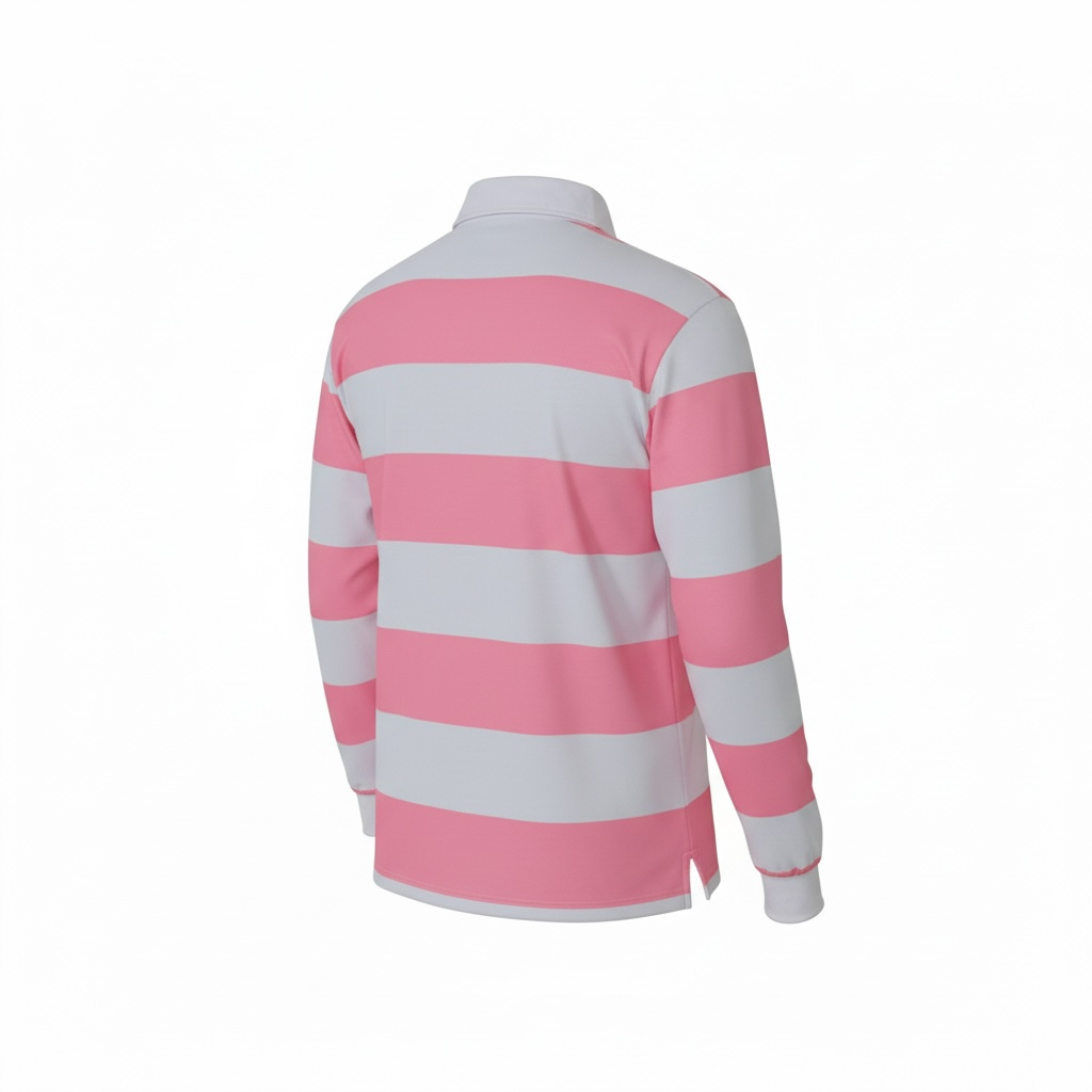 Pink Rugby Polo