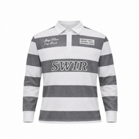 Dark Grey Rugby Polo