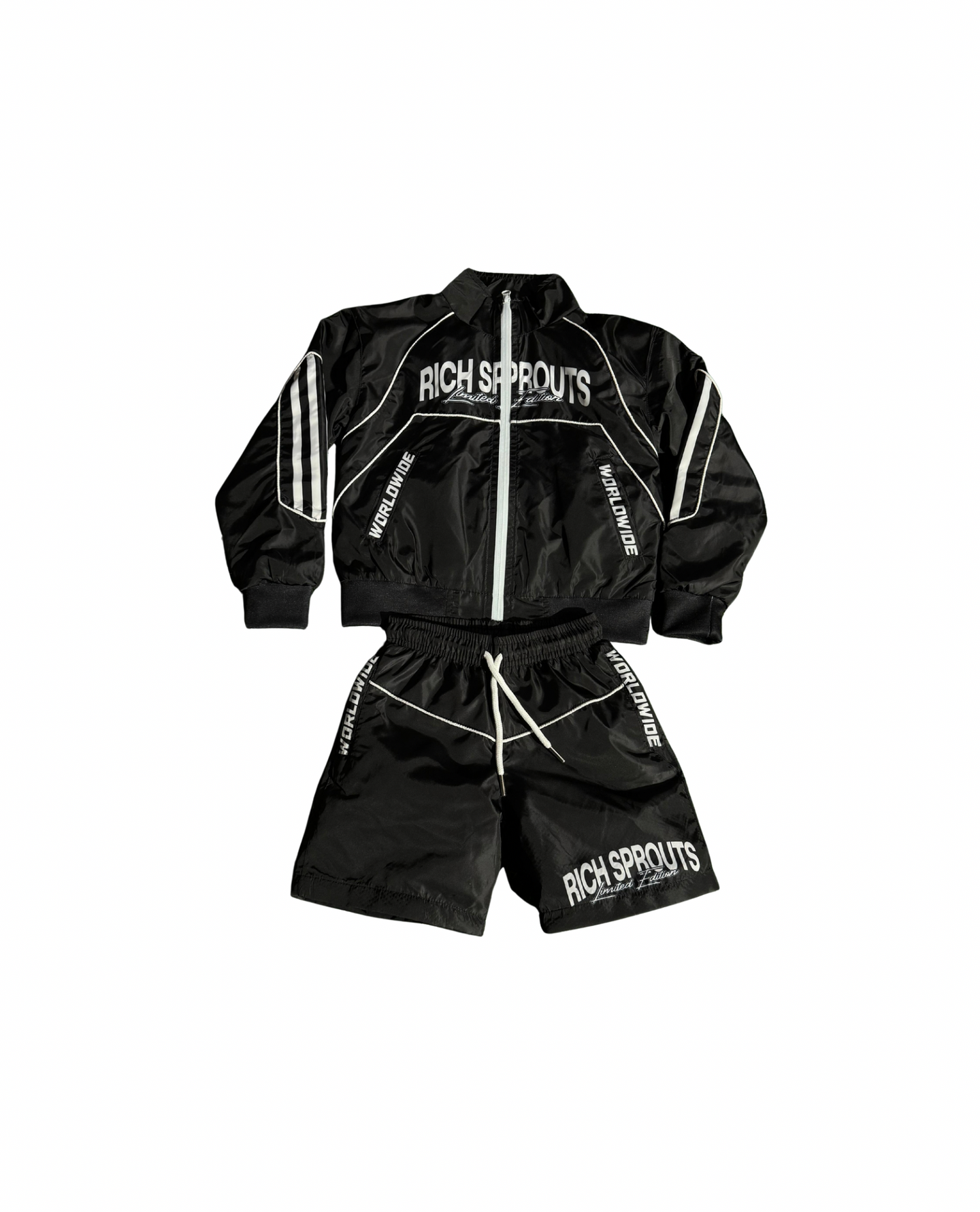 Rich Sprouts windbreaker short sets